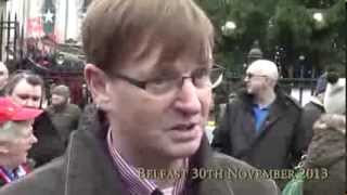 Willie Frazer says the IRA took the flag down [upl. by Archaimbaud]