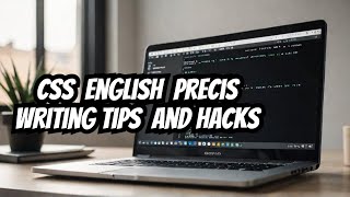 MINDBLOWING CSS Precision Hacks for Precis Writing You Wont Believe NOA Dr Arif Shares [upl. by Yerdua467]