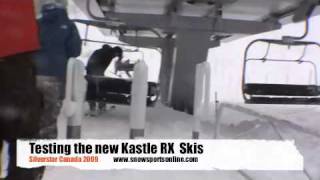 Testing the new Kastle RX Skis [upl. by Slaughter255]