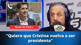 Picante discusión entre Tenembaum y Wado de Pedro sobre la condena a Cristina [upl. by Thurber]