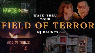 FIELD OF TERROR  NJ Haunted events Food Fun amp Haunts HauntedHayride [upl. by Albert446]