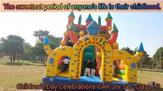 children day in GARRISON ACADEMY KHARIAN CANTT [upl. by Elladine]