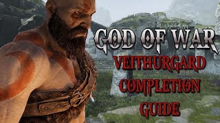 GOD OF WAR 2018 VEITHURGARD COMPLETION GUIDE [upl. by Notnelc]