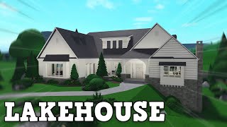 Building a REALISTIC Lake House in Bloxburg w Faulty [upl. by Garek]