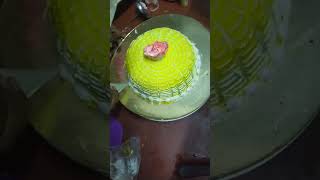 Yellow cake decoration [upl. by Ailefo821]