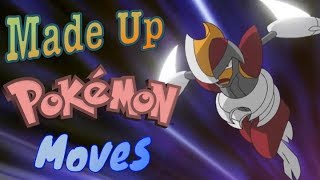 Made Up Pokemon Moves for the Next Generation [upl. by Enirok]