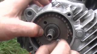 Installing  Rings Piston Cylinder amp Timing Motorcycle Engine [upl. by Downall]