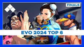 Evo 2024 Street Fighter III 3rd Strike Top 6 [upl. by Adnorrahs139]