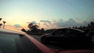 2012 Nissan GTR stock vs 2005 Ford GT with Heffner pulley and tune [upl. by Sheepshanks]