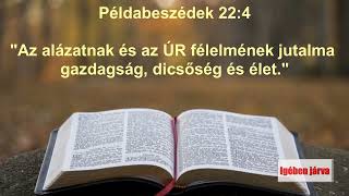 Bibliai Gondolatok  Példabeszédek 224 [upl. by Anicul202]