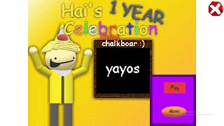 Hais One Year Celebration Thing [upl. by Aserat]