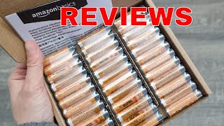 Amazon Basics 20Pack AA Alkaline HighPerformance Batteries  The Ultimate Guide Reviews [upl. by Eendys]