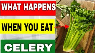 This is What Happens when you eat Celery Daily10 Celery Health benefits [upl. by Gaillard]