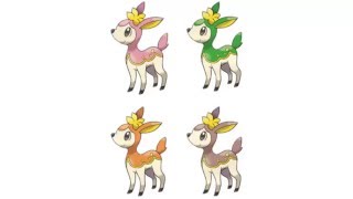 Pokemon Cries  Deerling  Sawsbuck [upl. by Airad]