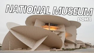 National Museum Qatar  Walking Tour  JahuDiaries Travel Vlog [upl. by Dorene]