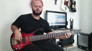 Bass Cover  Toto  Melanie [upl. by Yerak]