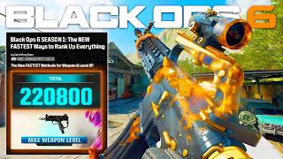 Black Ops 6 The NEW Absolute FASTEST WAYS To Rank Up Weapon XP amp Level XP Guide [upl. by Gnouhp]