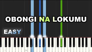 Gael Music  Obongi Na Lokumu  EASY PIANO TUTORIAL BY Extreme Midi [upl. by Roxie162]