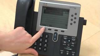 Cisco IP Phone 7962 Receiving a Call [upl. by Ody]