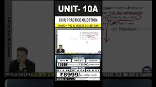 CSIR Practice Question  Unit 10 Ecological Principles  Topic A The Environment [upl. by Hole414]