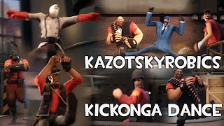 Kazotskyrobics Kickonga Dance SFM [upl. by Elleinad]