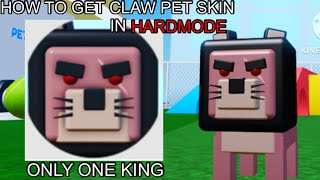 HOW TO GET ‘ONLY ONE KING’ BADGE amp CLAW PET SKIN Zoo ending Roblox Pet Story 🐶 [upl. by Eiromem674]