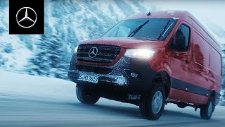 MercedesBenz Sprinter 4x4  OffRoad Winter Action [upl. by Fauch]