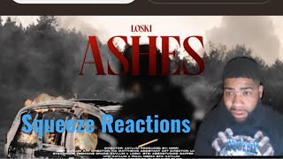 Loski  Ashes Official Music Video  Loskiharlem Ashes Squeeze Reactions [upl. by Ettenim]