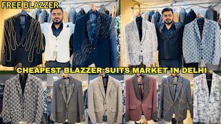 Cheapest Coat PantIndoWestern and Blazers Market in DelhiCelebrity Style  Rani Bagh Market Delhi [upl. by Bloomer]