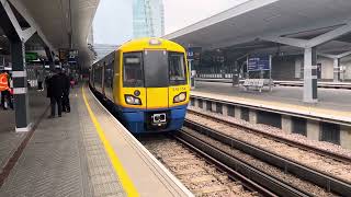 London Overground Class 378 review at London Bridge 31324 [upl. by Ehrenberg600]