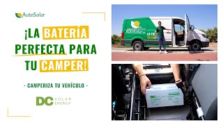 Batería Camper AGM 100Ah 12V DC Solar Energy  Baterías para autocaravanas [upl. by Omura]