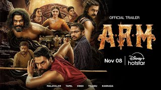 ARM  Ajayante Randam Moshanam  Official Hindi Trailer  Streaming Nov 08  DisneyPlus Hotstar [upl. by Pence]