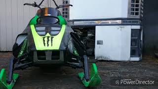 Arctic cat 700 mod sled [upl. by Aicinod]