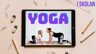 Barnyoga förskola amp skola  15 minuter Yoga för barn på svenska [upl. by Lettie]