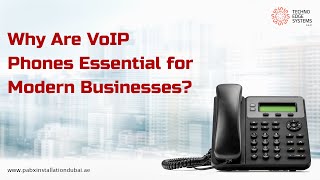 Why Are VoIP Phones Essential for Modern Businesses [upl. by Marchak645]