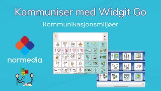 Kommuniser med Widgit Go  Kommunikasjonsmiljøer [upl. by Mariana]