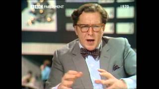 BBC Election 1970 Robin Day Michael Foot Manny Shinwell chat [upl. by Nowed]