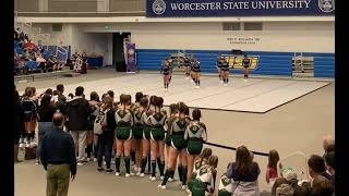 Dracut High School Cheerleading  2022 New England Championship  D3 CHAMPIONS [upl. by Ettore]