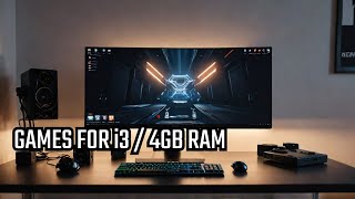 Top 5 Best Mid Spec Pc Games For i3  4GB RAM 2024 [upl. by Karlen685]