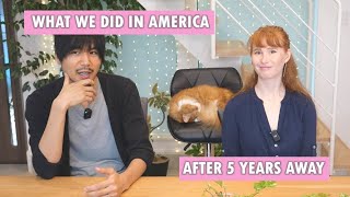 What we did in America on our first visit in 5 years [upl. by Ittam628]