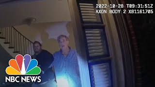 Body camera footage of Paul Pelosi attack released [upl. by Alcott930]