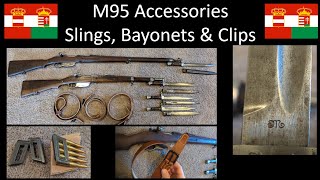 M95 Accessories  Slings Bayonets amp clips [upl. by Amaerd]