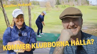 Golfproffs med hemmabyggda klubbor vs amatör [upl. by Chirlin]