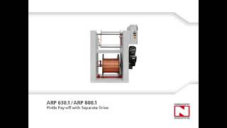 ARP 6301  ARP 8001 Pintle Payoff with Separate Drive NIEHOFF [upl. by Razatlab]