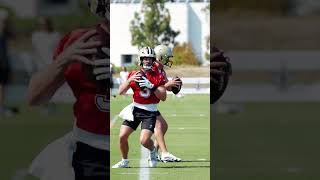 Saints Training Camp Highlights Day 1 saints nfl shorts [upl. by Aneras]