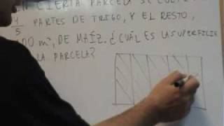 Matemáticas 4 ESO Operaciones con fracciones Parcela [upl. by Minne959]