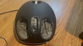 Brookstone FS1 Shiatsu Foot Massager with Heat Review Easy To Use And Effective My Favorite Foot [upl. by Ieppet]