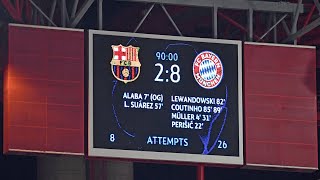 82 What a night Highlights FC Barcelona  FC Bayern [upl. by Atinniuq]