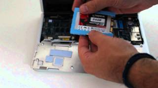 Nokia Booklet SSD Upgrade Kingston SSDnow180  wwwtraficantesdehardwarecom [upl. by Netsryk]