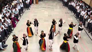 Uttranchal university performance ✨Teacher’s day special nepali danceinstagram performance [upl. by Nohj]